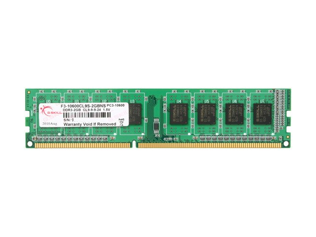 G.Skill NS 2GB DDR3 1333MHz Desktop Memory: $16.69 G.Skill NS 2GB DDR3 1333MHz Desktop Memory: $16.69