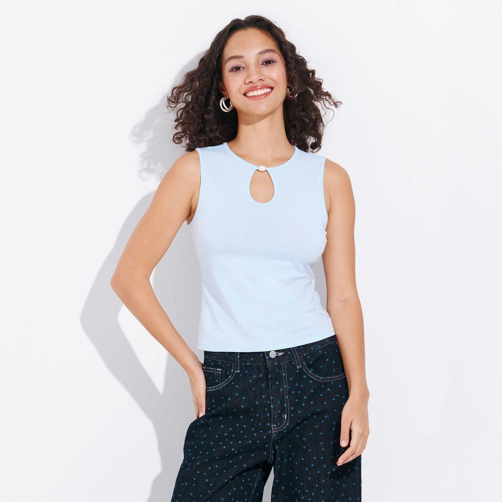 Wild Fable Women's Keyhole Neck Tank Top: $18