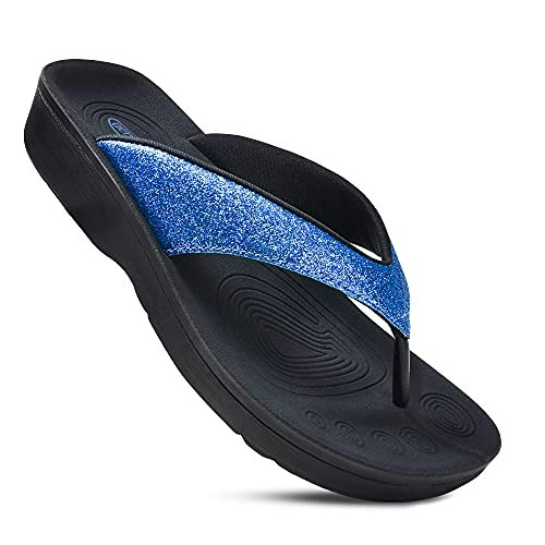 Aerothotic Women's Arch Support Orthopedic Flip Flops: $38.98