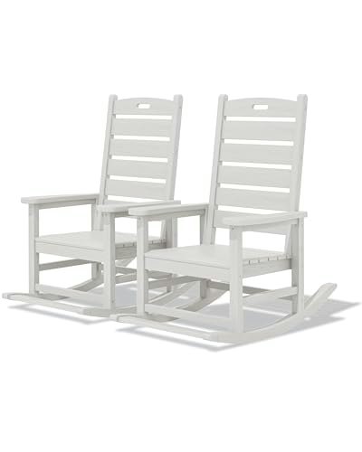 Serwall 2-Piece Rocking Chair Set with Footboards: $178.48 Serwall 2-Piece Rocking Chair Set with Footboards: $178.48