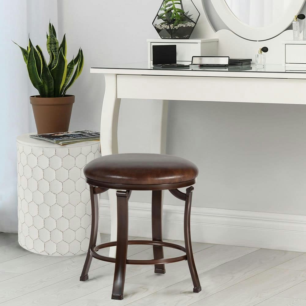 Hastings Backless Vanity Stool: $77.61 Hastings Backless Vanity Stool: $77.61