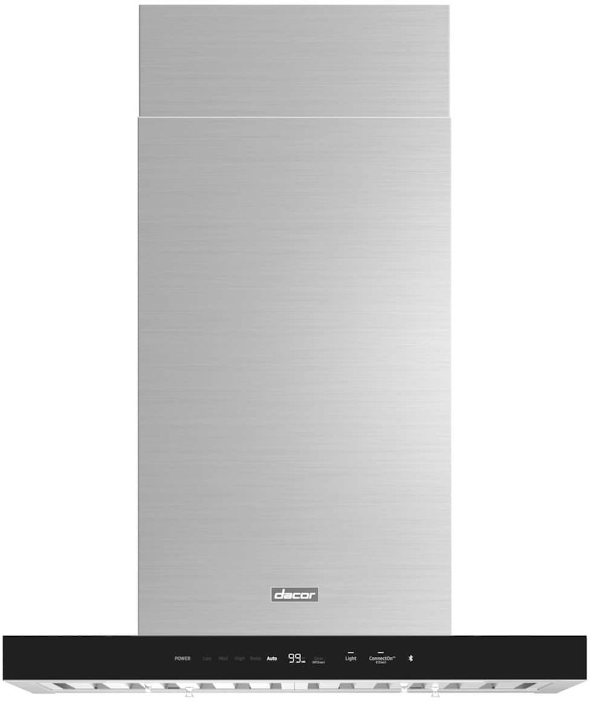 Dacor 36-Inch Externally Vented Island Range Hood: $2,499 Dacor 36-Inch Externally Vented Island Range Hood: $2,499