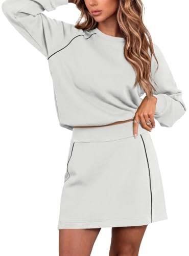 Prettygarden Women's Two Piece Skirt Set: $31.98 Prettygarden Women's Two Piece Skirt Set: $31.98