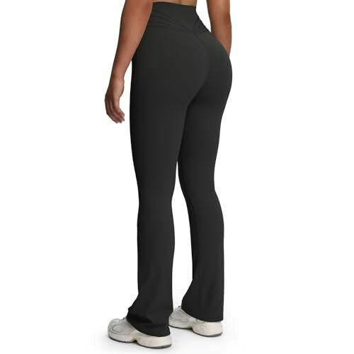 Aoxjox Women's 31-Inch Trinity Flare Leggings: $19.99 Aoxjox Women's 31-Inch Trinity Flare Leggings: $19.99