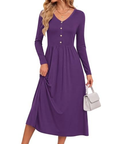 Molerani Women's Long Sleeve Midi Dress: $36.54 Molerani Women's Long Sleeve Midi Dress: $36.54