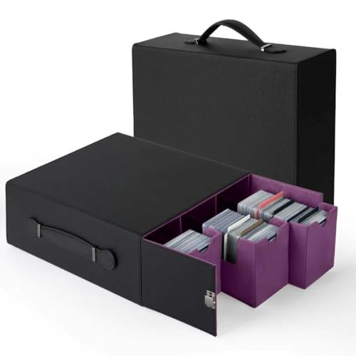 Gvirtcoz 3-Row Trading Card Storage Box: $16.49 Gvirtcoz 3-Row Trading Card Storage Box: $16.49