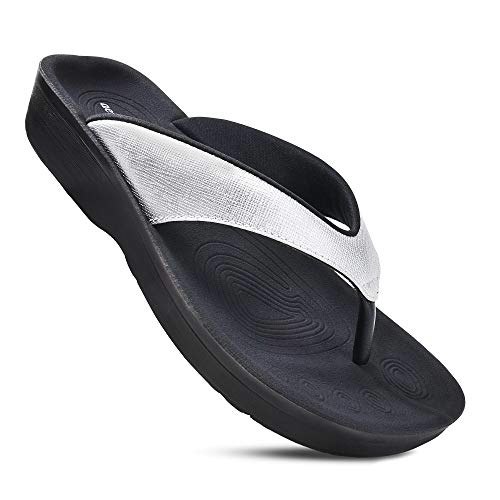 Aerothotic Women's Arch Support Orthopedic Flip Flops: $38.98 Aerothotic Women's Arch Support Orthopedic Flip Flops: $38.98