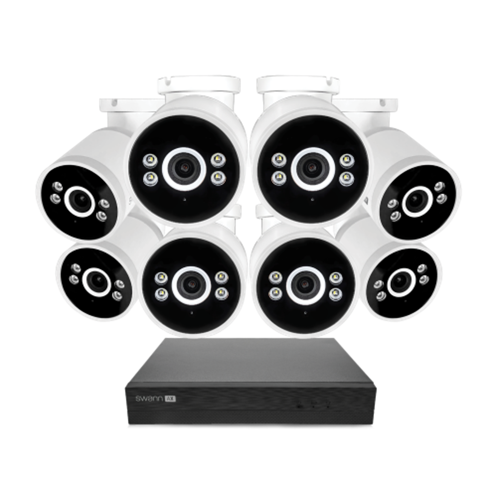 Swann AdvancedX 8-Channel 1TB 4K PoE Security Camera System: $749.99