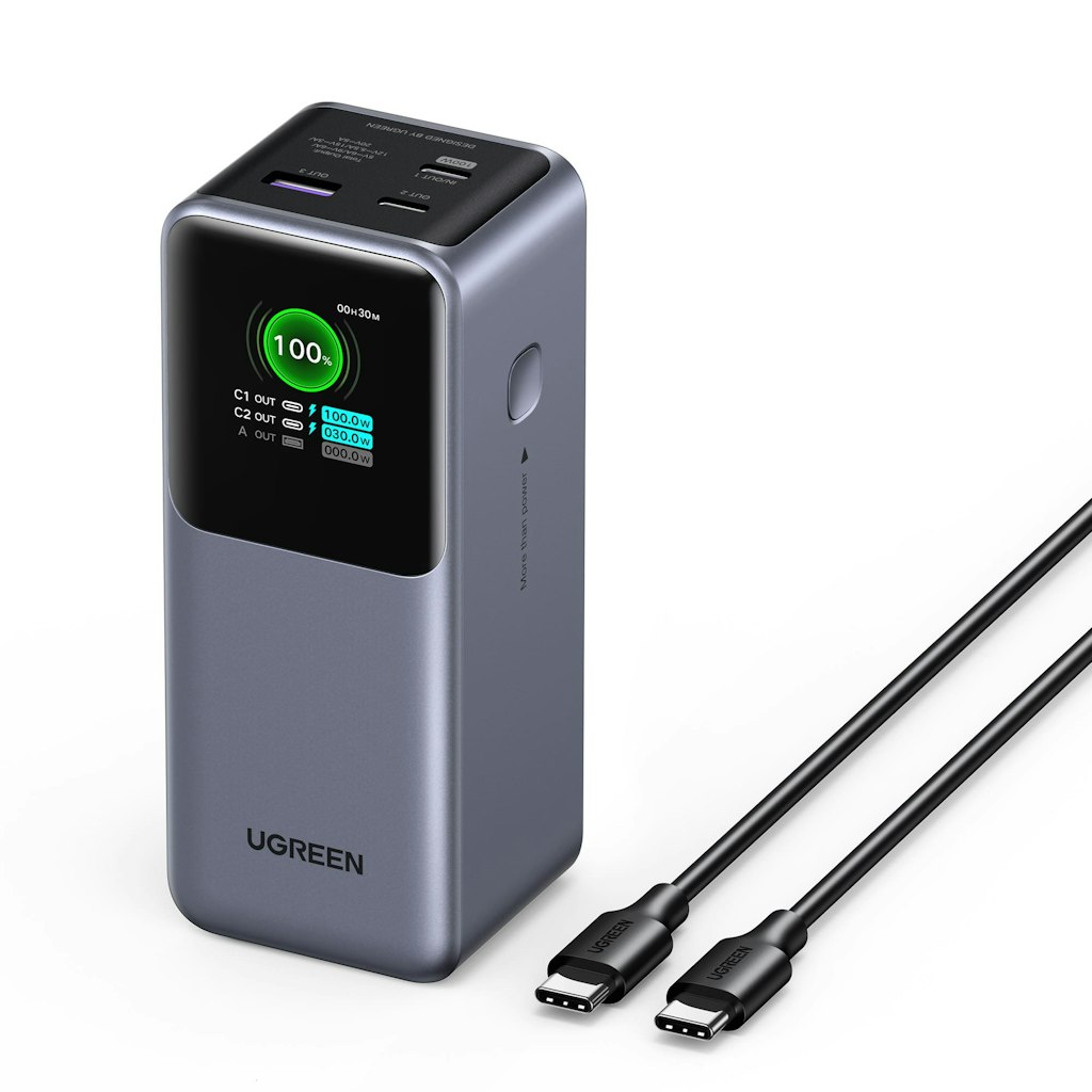 Ugreen Nexode 130W 20,000mAh 3-Port Portable Charger: $80.99 Ugreen Nexode 130W 20,000mAh 3-Port Portable Charger: $80.99