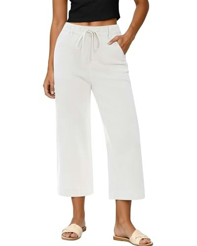 Grapent Women's Tie Waist Capri Jeans: $25.48 Grapent Women's Tie Waist Capri Jeans: $25.48