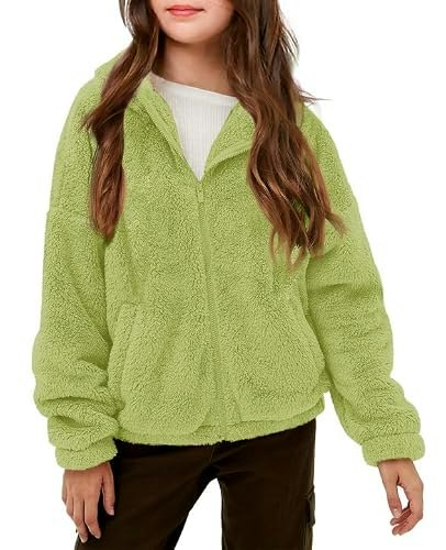 Haloumoning Girls Fleece Zip-up Hoodie: $20.38 Haloumoning Girls Fleece Zip-up Hoodie: $20.38