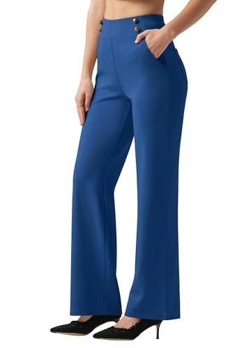 Willit Women's High-Waisted Wide-Leg Dress Pants: $39.09 Willit Women's High-Waisted Wide-Leg Dress Pants: $39.09