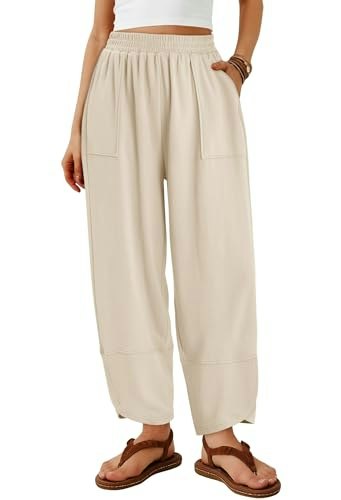 Angerella Women's Wide Leg Palazzo Lounge Pants: $24.98 Angerella Women's Wide Leg Palazzo Lounge Pants: $24.98