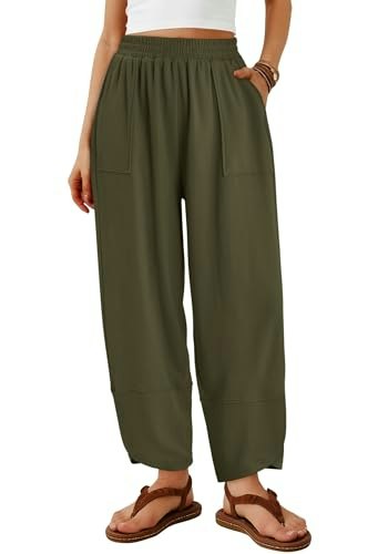 Angerella Women's Wide Leg Palazzo Pants: $24.48