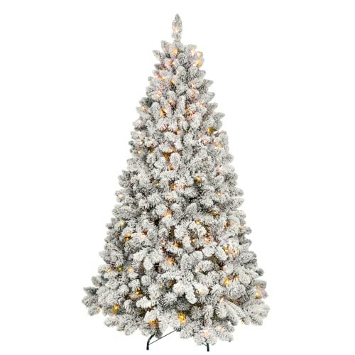 Maylaviu 5-Foot Pre-lit Flocked Artificial Christmas Tree: $109.57 Maylaviu 5-Foot Pre-lit Flocked Artificial Christmas Tree: $109.57