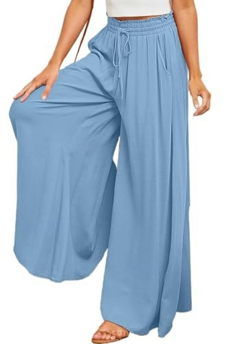 Yocur Women's Loose Palazzo Beach Pants: $23.79 Yocur Women's Loose Palazzo Beach Pants: $23.79