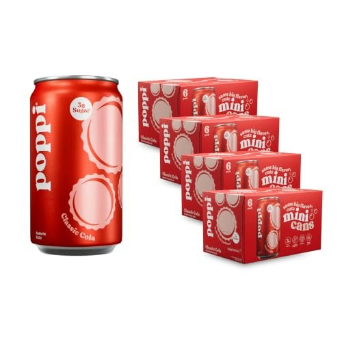 Poppi Classic Cola Prebiotic Soda 7.5-oz. 24-Pack: $24.99 Poppi Classic Cola Prebiotic Soda 7.5-oz. 24-Pack: $24.99