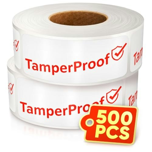 Tamper Proof Stickers 1x3-Inch 500-Pack: $14.44 Tamper Proof Stickers 1x3-Inch 500-Pack: $14.44
