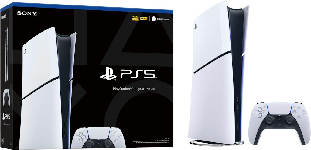 PlayStation 5 Slim Digital Edition Console: $574.99 PlayStation 5 Slim Digital Edition Console: $574.99