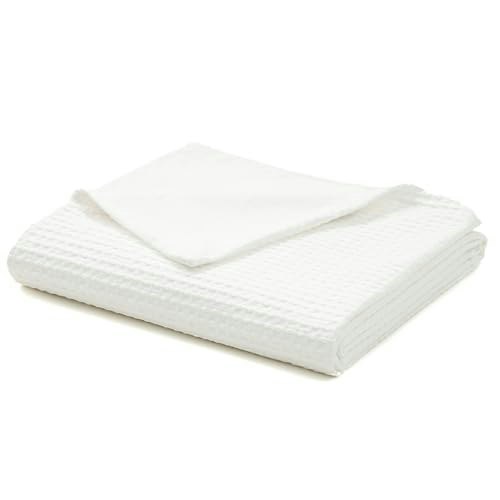 YnM 80"x87" Cotton Waffle Weave Duvet Cover: $76.49
