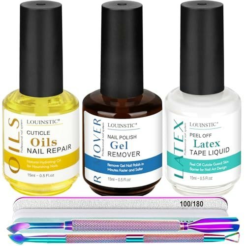 Gel Nail Polish Remover Kit: $12.29