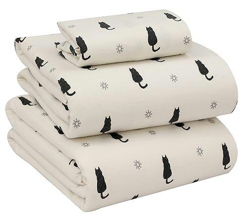 Ruvanti 3-Piece Twin Cotton Flannel Sheet Set: $39.94 Ruvanti 3-Piece Twin Cotton Flannel Sheet Set: $39.94