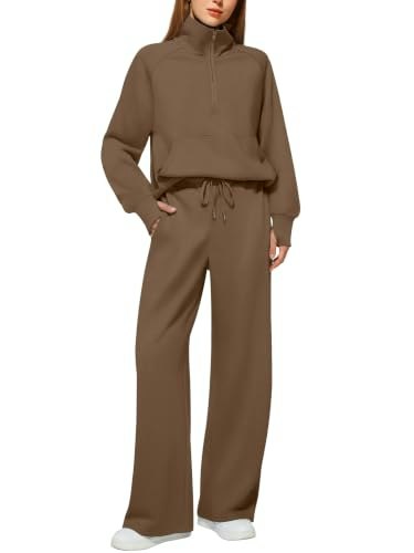 Casly Lamiit Women's Half-Zip Lounge Set: $33.99 Casly Lamiit Women's Half-Zip Lounge Set: $33.99