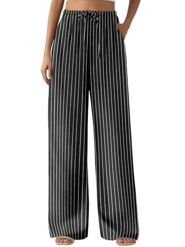 Feiersi Women's High-Waisted Wide Leg Palazzo Pants: $14.99 Feiersi Women's High-Waisted Wide Leg Palazzo Pants: $14.99