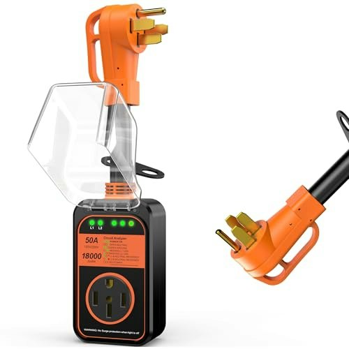 Millionhome 50A RV Surge Protector: $47.40 Millionhome 50A RV Surge Protector: $47.40