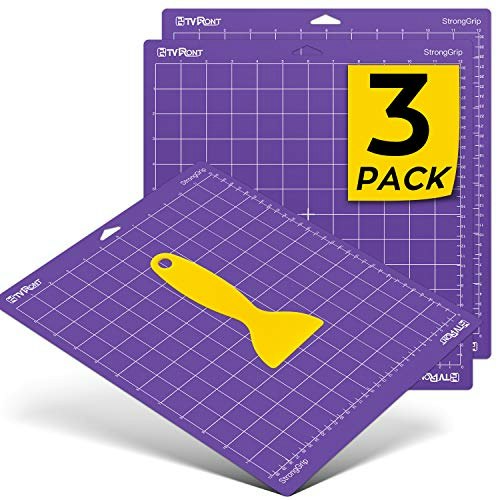 Htvront 12x12-Inch Strong Grip Cutting Mat 3-Pack: $8.49 Htvront 12x12-Inch Strong Grip Cutting Mat 3-Pack: $8.49