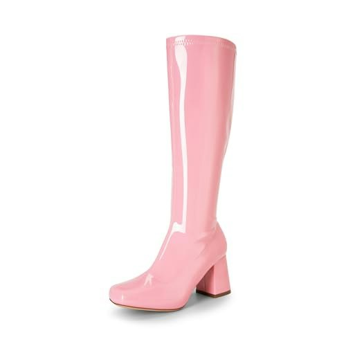 Dream Pairs Women's Chunky Knee High Gogo Boots: $49.98 Dream Pairs Women's Chunky Knee High Gogo Boots: $49.98
