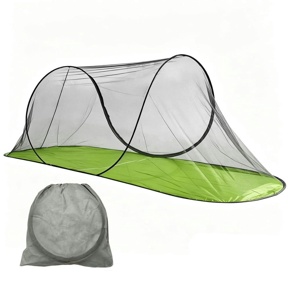 Mqjiazhi Pop-Up Mosquito Tent: $17.09 Mqjiazhi Pop-Up Mosquito Tent: $17.09