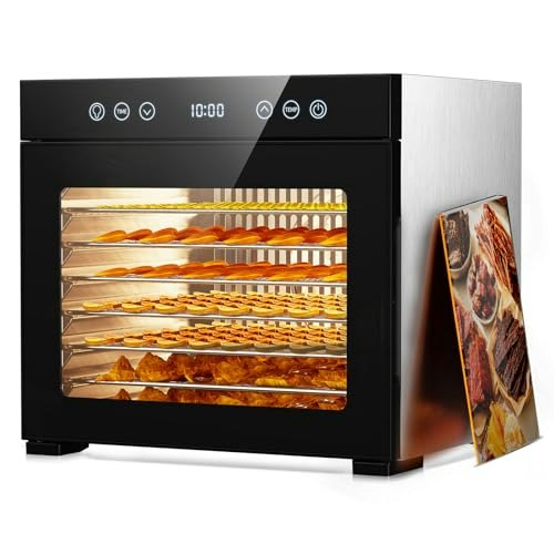 Psiidan 8-Tray Stainless Steel Food Dehydrator: $143.99 Psiidan 8-Tray Stainless Steel Food Dehydrator: $143.99