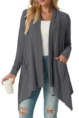 Grecerelle Women's Long Sleeve Cardigan Sweater: $22.94 Grecerelle Women's Long Sleeve Cardigan Sweater: $22.94