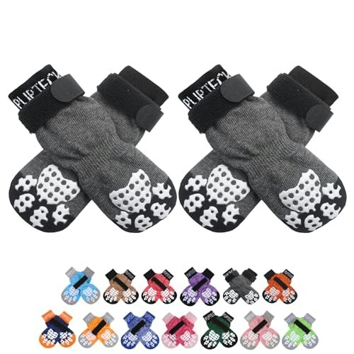 Pupteck Anti-Slip Dog Socks 4-Pack: $6.88 Pupteck Anti-Slip Dog Socks 4-Pack: $6.88