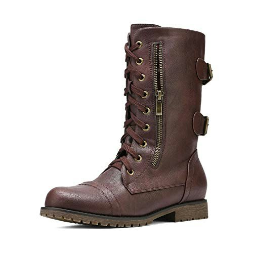 Dream Pairs Women's Terran Combat Boots: $36.98 Dream Pairs Women's Terran Combat Boots: $36.98