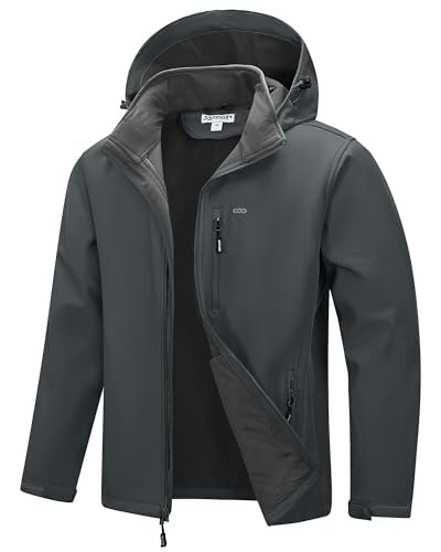 33,000ft Men's Hooded Softshell Fleece Jacket: $48.44 33,000ft Men's Hooded Softshell Fleece Jacket: $48.44
