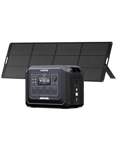 Oupes Mega 1 2,000W 1,024Wh LiFePO4 Solar Generator with 240W Panel: $679.15 Oupes Mega 1 2,000W 1,024Wh LiFePO4 Solar Generator with 240W Panel: $679.15