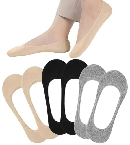 Zollyee Women's No Show Socks 6-Pack: $8.49 Zollyee Women's No Show Socks 6-Pack: $8.49