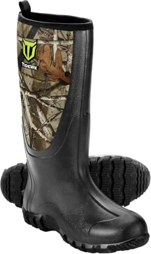 TideWe Men's Rubber Rain Boots with Steel Shank: $59.49 TideWe Men's Rubber Rain Boots with Steel Shank: $59.49