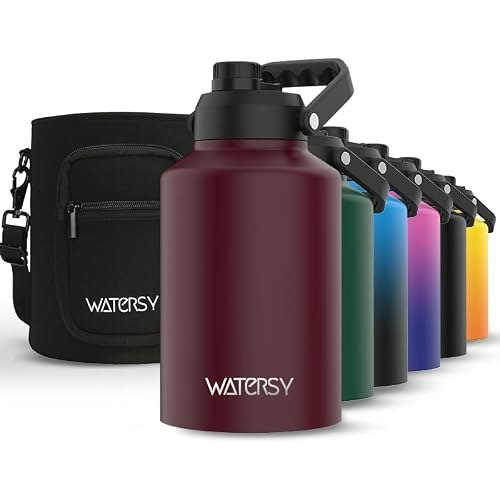 Watersy 1-Gallon Insulated Stainless Steel Water Bottle: $33.99