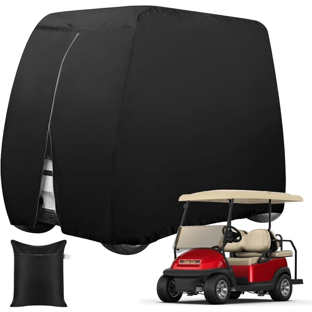 Sentryse 112-inch 4-Passenger Waterproof Golf Cart Cover: $32.33 Sentryse 112-inch 4-Passenger Waterproof Golf Cart Cover: $32.33