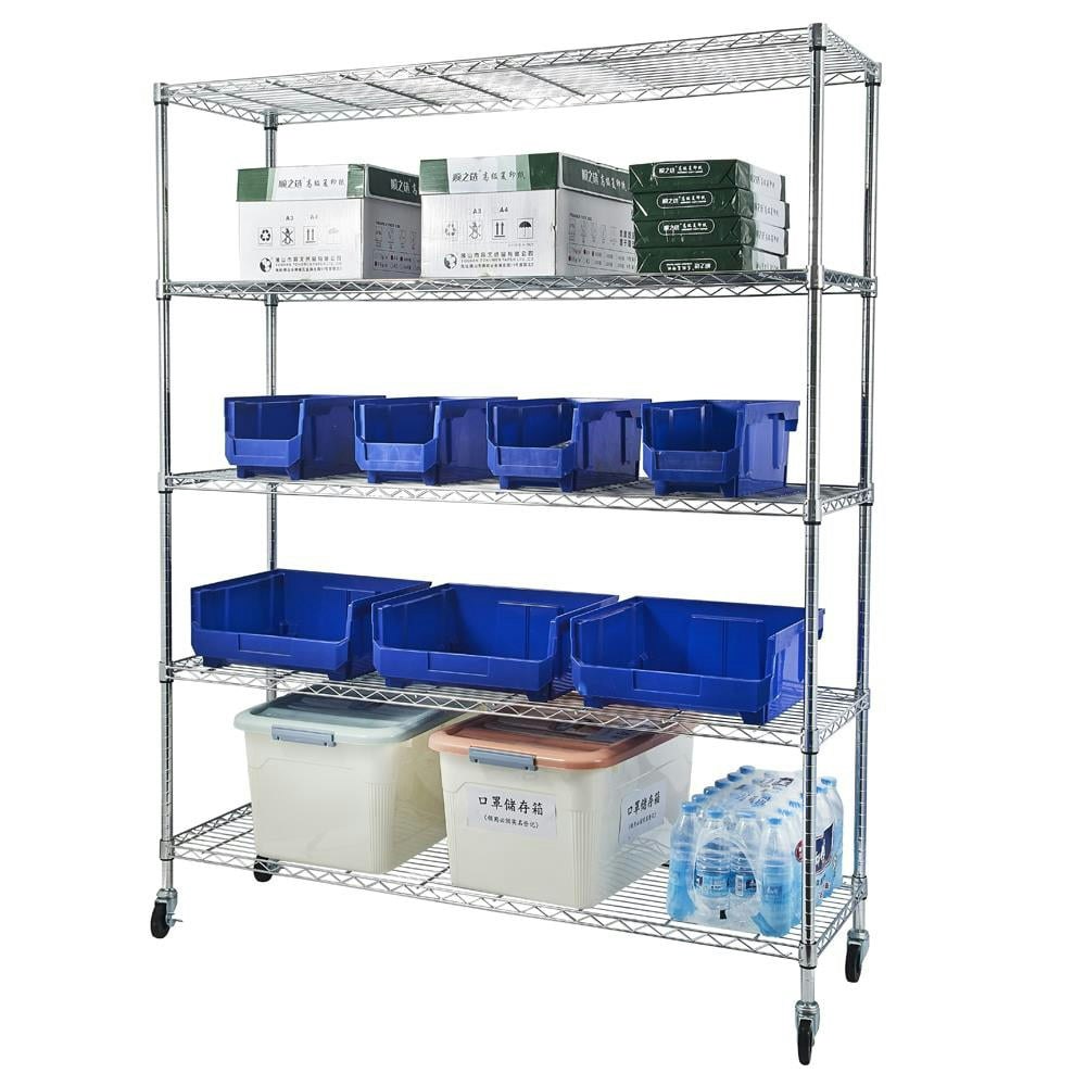 Zimtown 5-Shelf Adjustable Wire Storage Rack: $84.96 Zimtown 5-Shelf Adjustable Wire Storage Rack: $84.96