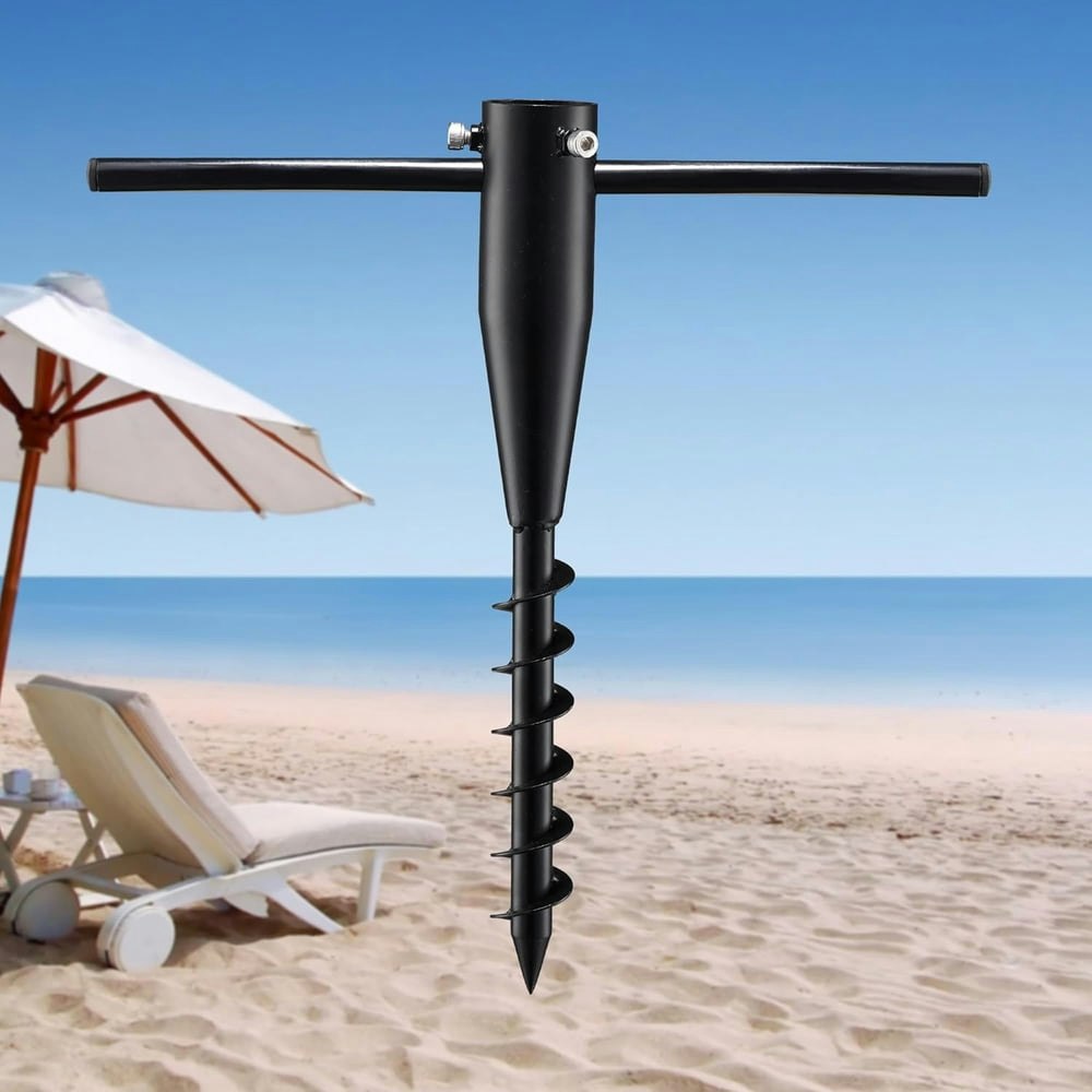 Lcokeiy Beach Umbrella Sand Anchor: $14.39