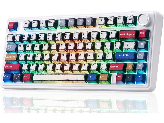 Aula F75 75% Layout Wireless Mechanical Gaming Keyboard: $130.77 Aula F75 75% Layout Wireless Mechanical Gaming Keyboard: $130.77