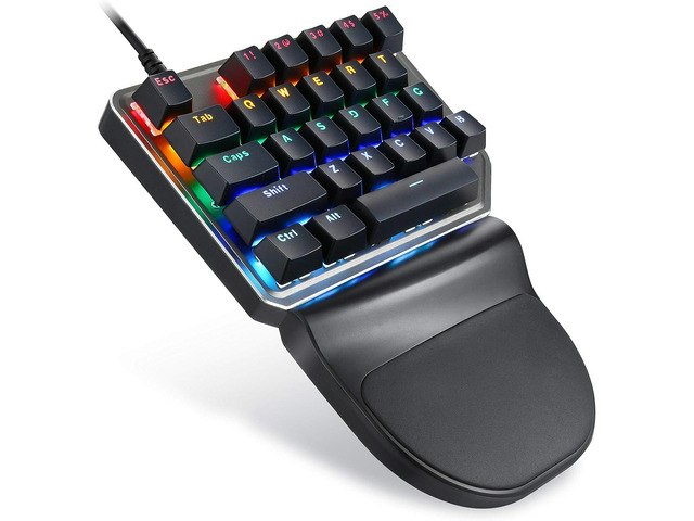Motospeed K27 27-Key Mechanical Gaming Keypad: $32.49 Motospeed K27 27-Key Mechanical Gaming Keypad: $32.49