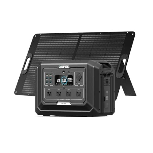 Oupes Mega 1 2,000W 1,024Wh LiFePO4 Solar Generator with 100W Panel: $551.65 Oupes Mega 1 2,000W 1,024Wh LiFePO4 Solar Generator with 100W Panel: $551.65