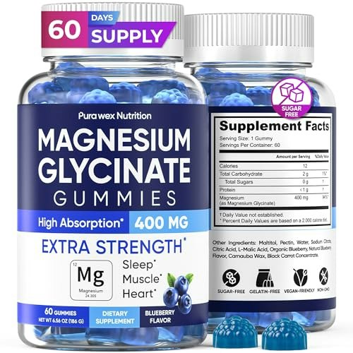 Magnesium Glycinate 400mg Sleep Gummies: $17.98 Magnesium Glycinate 400mg Sleep Gummies: $17.98