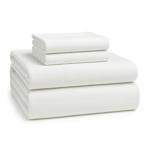 Lane Linen 100% Cotton Queen Sheet Set: $36.34