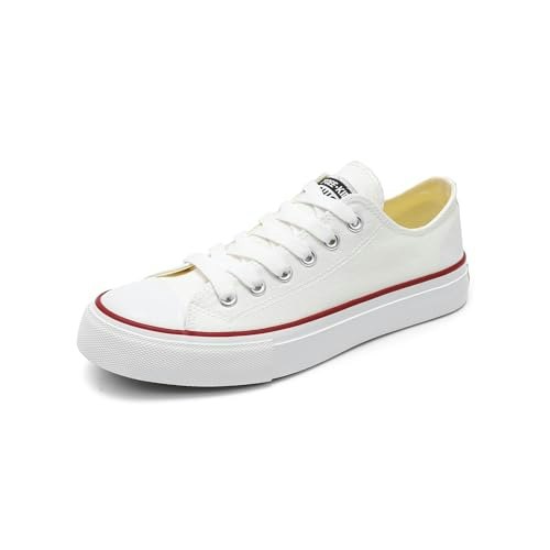 Women's Low-Top Canvas Sneakers: $8.49